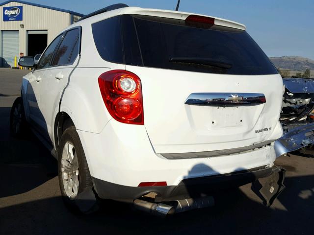 2GNFLDE52C6198192 - 2012 CHEVROLET EQUINOX LT WHITE photo 3