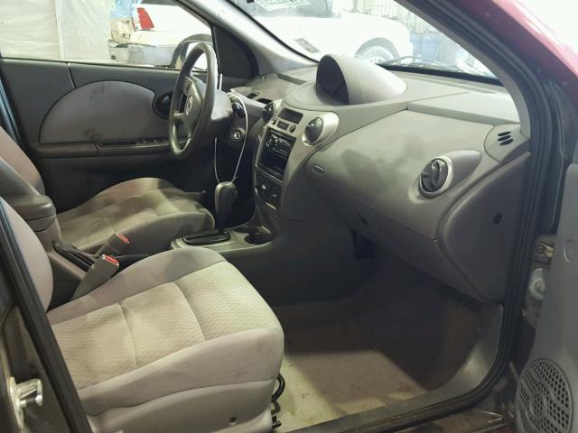1G8AJ58FX7Z148390 - 2007 SATURN ION LEVEL MAROON photo 5