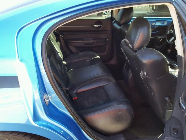 2B3KA73W58H171396 - 2008 DODGE CHARGER SR BLUE photo 6