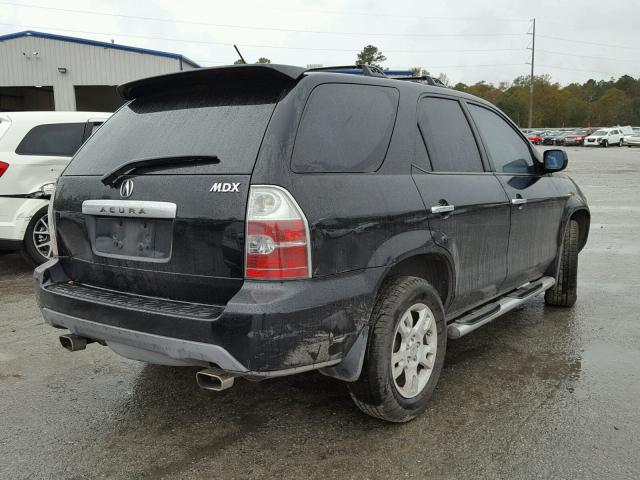 2HNYD18744H500611 - 2004 ACURA MDX TOURIN BLACK photo 4