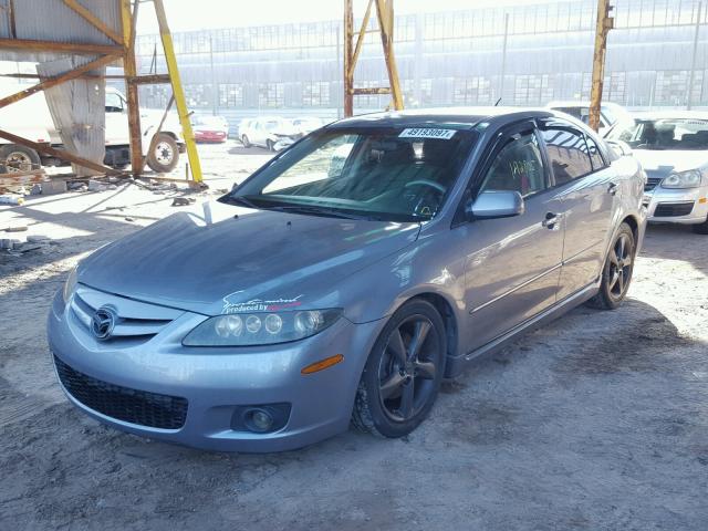 1YVHP84C465M49334 - 2006 MAZDA 6 I GRAY photo 2