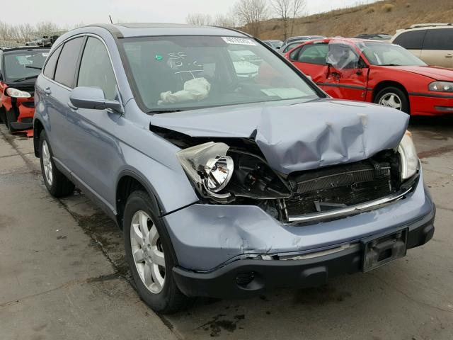 JHLRE48759C006652 - 2009 HONDA CR-V EXL BLUE photo 1