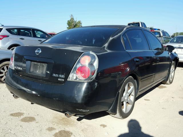 1N4BL11D06C207542 - 2006 NISSAN ALTIMA SE BLACK photo 4