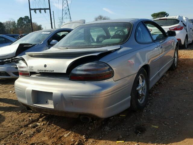 1G2WP12K6XF259551 - 1999 PONTIAC GRAND PRIX SILVER photo 4