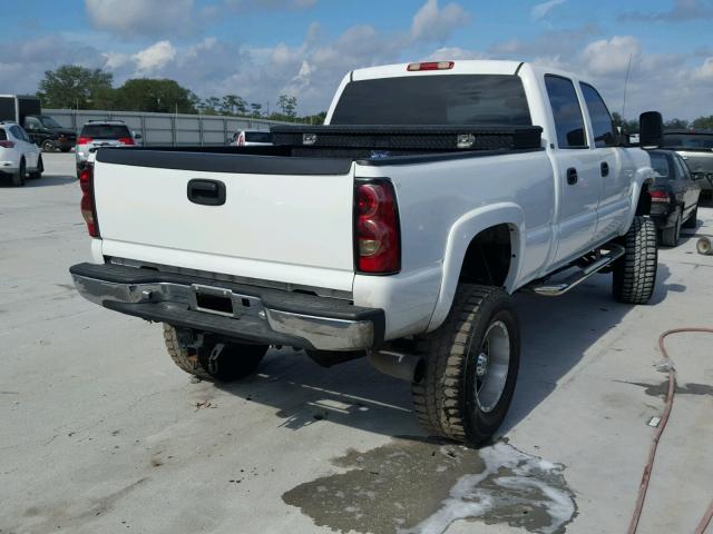 1GCHK23216F121213 - 2006 CHEVROLET SILVERADO WHITE photo 4