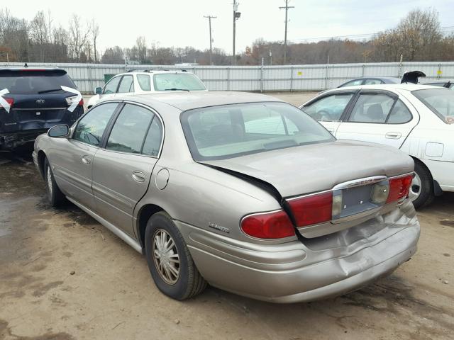 1G4HP54K024240177 - 2002 BUICK LESABRE CU BEIGE photo 3