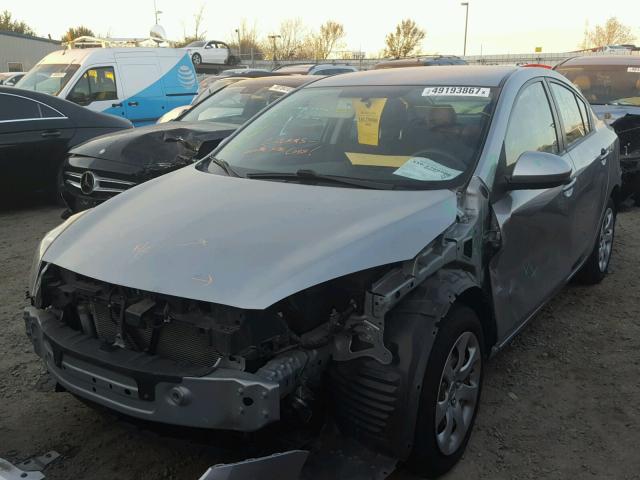 JM1BL1UF0B1493678 - 2011 MAZDA 3 I SILVER photo 2