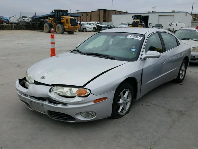 1G3GR64H824146486 - 2002 OLDSMOBILE AURORA SILVER photo 2