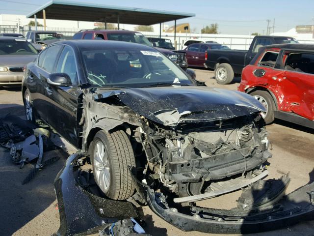 JN1BV7AP4EM679451 - 2014 INFINITI Q50 BASE Negro foto 1