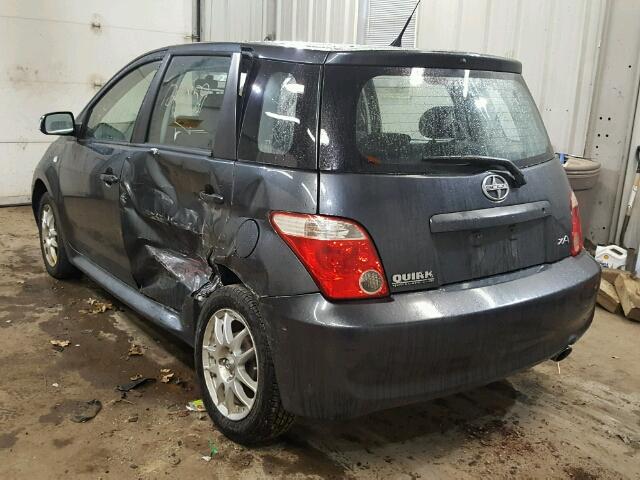 JTKKT624965020349 - 2006 TOYOTA SCION XA GRAY photo 3