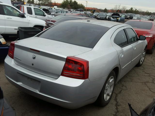 2B3LA43R97H816028 - 2007 DODGE CHARGER SE SILVER photo 4