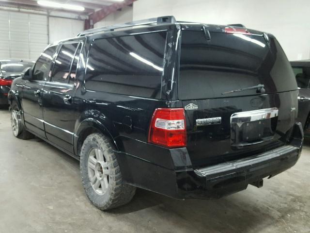 1FMJK1K59CEF12646 - 2012 FORD EXPEDITION BLACK photo 3