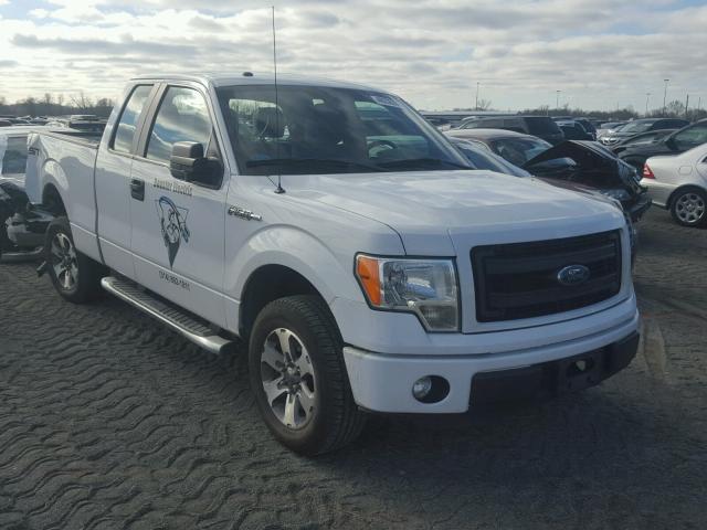 1FTFX1CF3DFD48308 - 2013 FORD F150 SUPER WHITE photo 1