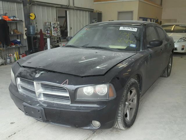 2B3KA33G18H128644 - 2008 DODGE CHARGER SX BLACK photo 2