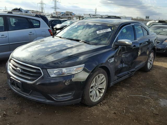 1FAHP2F87DG126432 - 2013 FORD TAURUS LIM BLACK photo 2