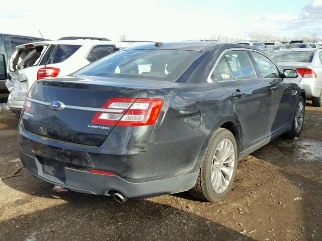 1FAHP2F87DG126432 - 2013 FORD TAURUS LIM BLACK photo 4