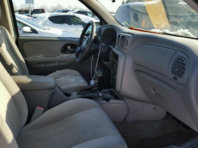 1GNDT13S972254081 - 2007 CHEVROLET TRAILBLAZE GRAY photo 5