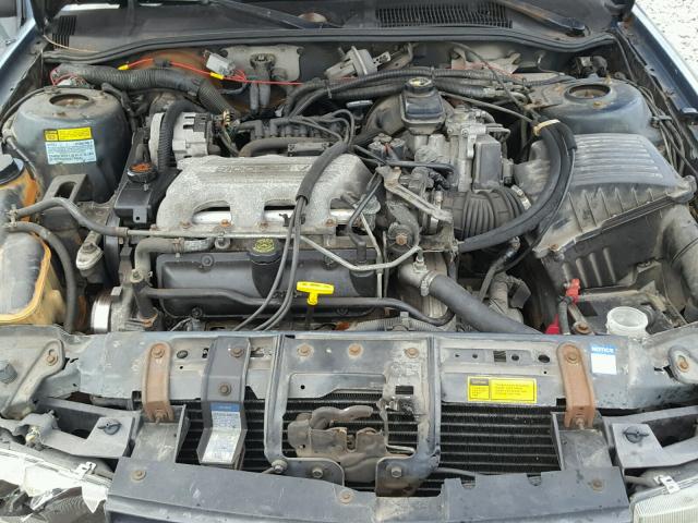 1G1LD55M4RY213079 - 1994 CHEVROLET CORSICA GREEN photo 7