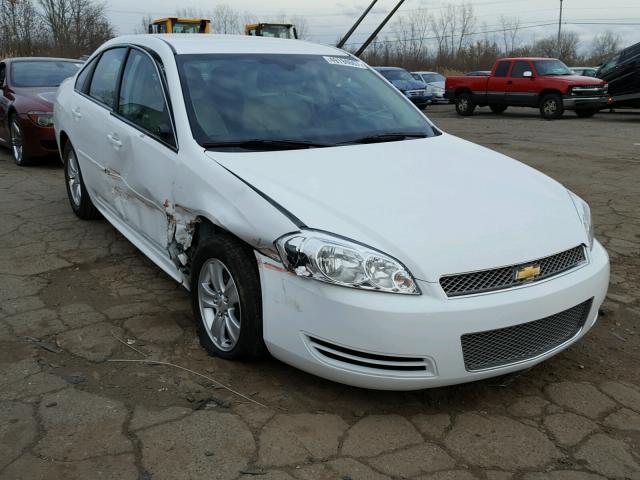 2G1WA5E31D1181927 - 2013 CHEVROLET IMPALA LS WHITE photo 1