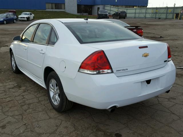 2G1WA5E31D1181927 - 2013 CHEVROLET IMPALA LS WHITE photo 3