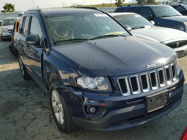 1C4NJCBB3ED813870 - 2014 JEEP COMPASS SP BLUE photo 1