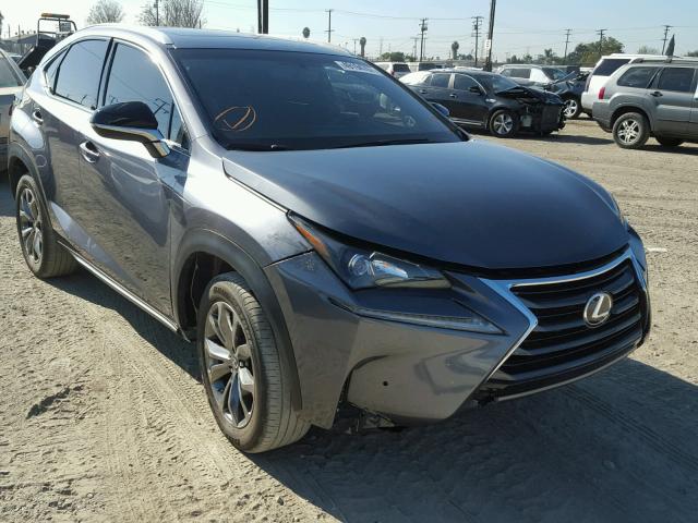 JTJBARBZ3G2078015 - 2016 LEXUS NX 200T GRAY photo 1