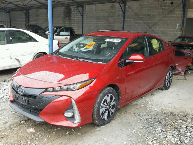 JTDKARFP3H3063182 - 2017 TOYOTA PRIUS PRIM 红色 照片 2