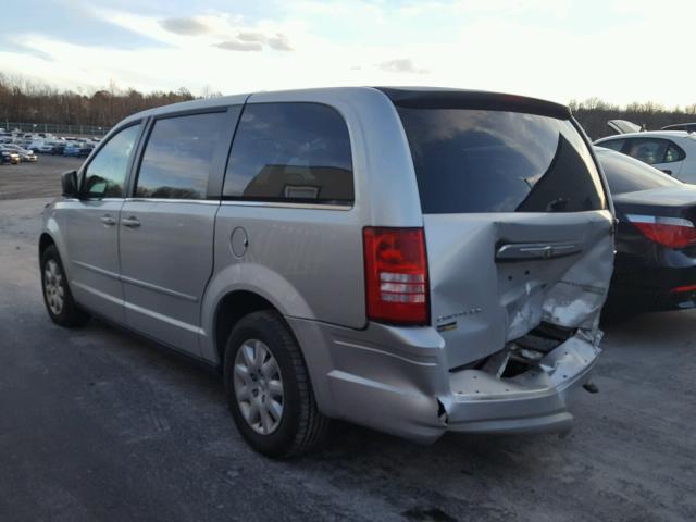 2A4RR4DE1AR108364 - 2010 CHRYSLER TOWN & COU SILVER photo 3