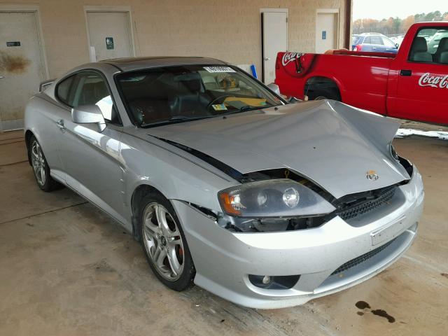 KMHHN65F96U229746 - 2006 HYUNDAI TIBURON GT SILVER photo 1