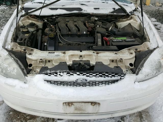 1FAFP55S72G151706 - 2002 FORD TAURUS SES WHITE photo 7