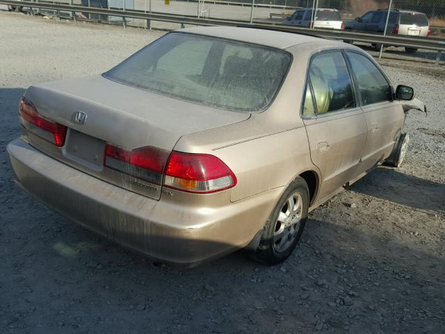 1HGCG56622A039320 - 2002 HONDA ACCORD EX GOLD photo 4