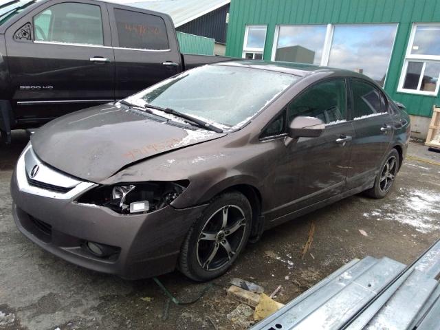 2HHFD56729H201517 - 2009 ACURA CSX TECHNO BROWN photo 2