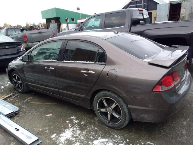 2HHFD56729H201517 - 2009 ACURA CSX TECHNO BROWN photo 3