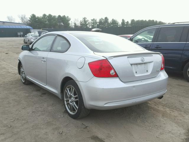 JTKDE167X70183648 - 2007 TOYOTA SCION TC 银色 照片 3