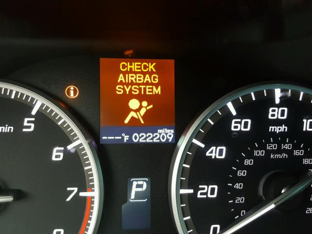 19UDE2F30HA001818 - 2017 ACURA ILX BASE BLACK photo 8