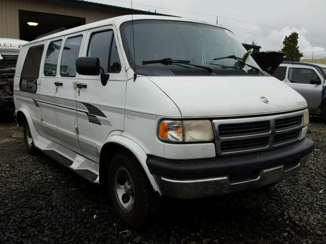 2B6HB21Y2TK110696 - 1996 DODGE RAM VAN B2 WHITE photo 1