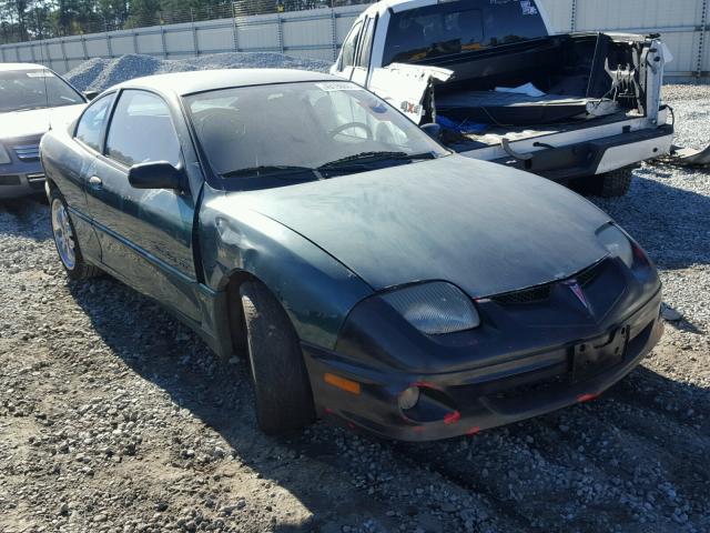 1G2JD12T9T7533471 - 1996 PONTIAC SUNFIRE GT GREEN photo 1