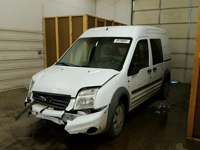 NM0LS6BN5AT007560 - 2010 FORD TRANSIT CO WHITE photo 2