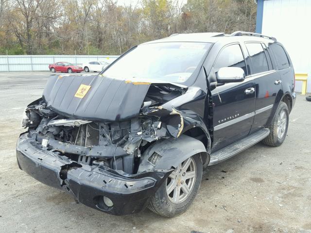 1A8HX58P27F555206 - 2007 CHRYSLER ASPEN LIMI BLACK photo 2