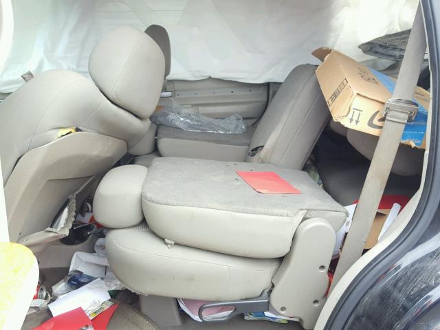 1A8HX58P27F555206 - 2007 CHRYSLER ASPEN LIMI BLACK photo 6