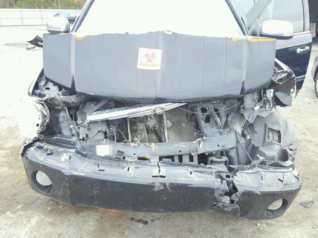 1A8HX58P27F555206 - 2007 CHRYSLER ASPEN LIMI BLACK photo 7