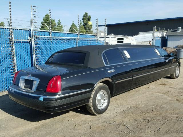 1L1FM81W6WY728543 - 1998 LINCOLN TOWN CAR L BLACK photo 4