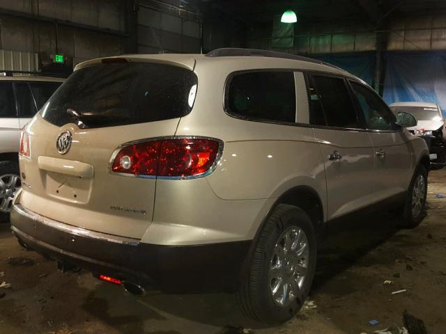 5GAKRDED6CJ125280 - 2012 BUICK ENCLAVE TAN photo 4