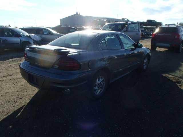 1G2NE52E15M235198 - 2005 PONTIAC GRAND AM S ვერცხლისფერი ფოტო 4