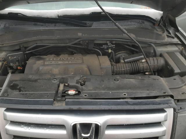 5FNYF18767B030219 - 2007 HONDA PILOT EXL CHARCOAL photo 7