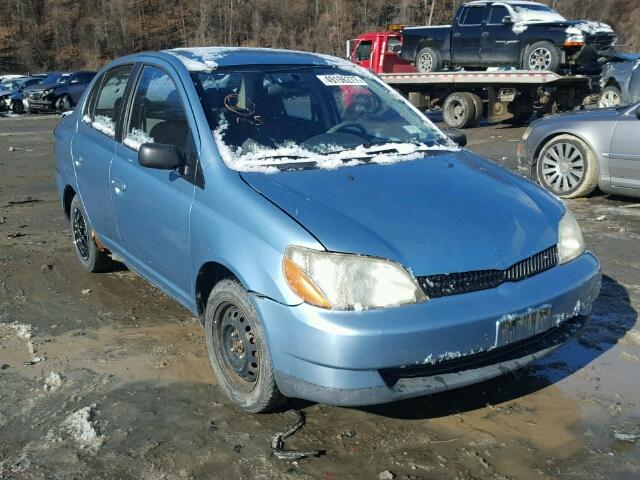 JTDBT123720209090 - 2002 TOYOTA ECHO BLUE photo 1