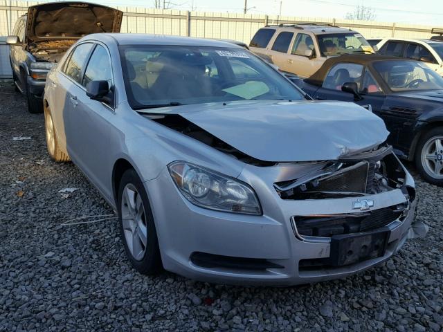 1G1ZB5EB7AF316043 - 2010 CHEVROLET MALIBU LS SILVER photo 1