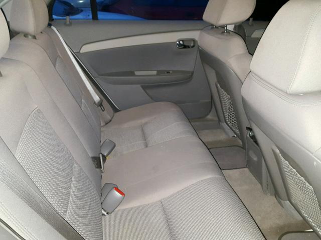 1G1ZB5EB7AF316043 - 2010 CHEVROLET MALIBU LS SILVER photo 6