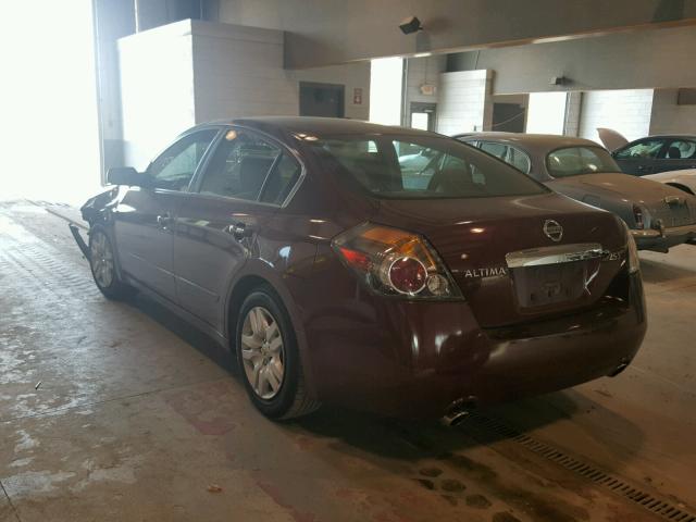 1N4AL2AP1BC158177 - 2011 NISSAN ALTIMA BAS BURGUNDY photo 3