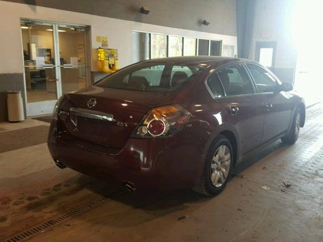 1N4AL2AP1BC158177 - 2011 NISSAN ALTIMA BAS BURGUNDY photo 4